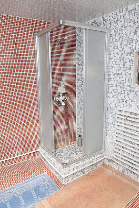 Box de Banheiro com Porta de Abrir Cosmópolis - Box de Vidro de Abrir