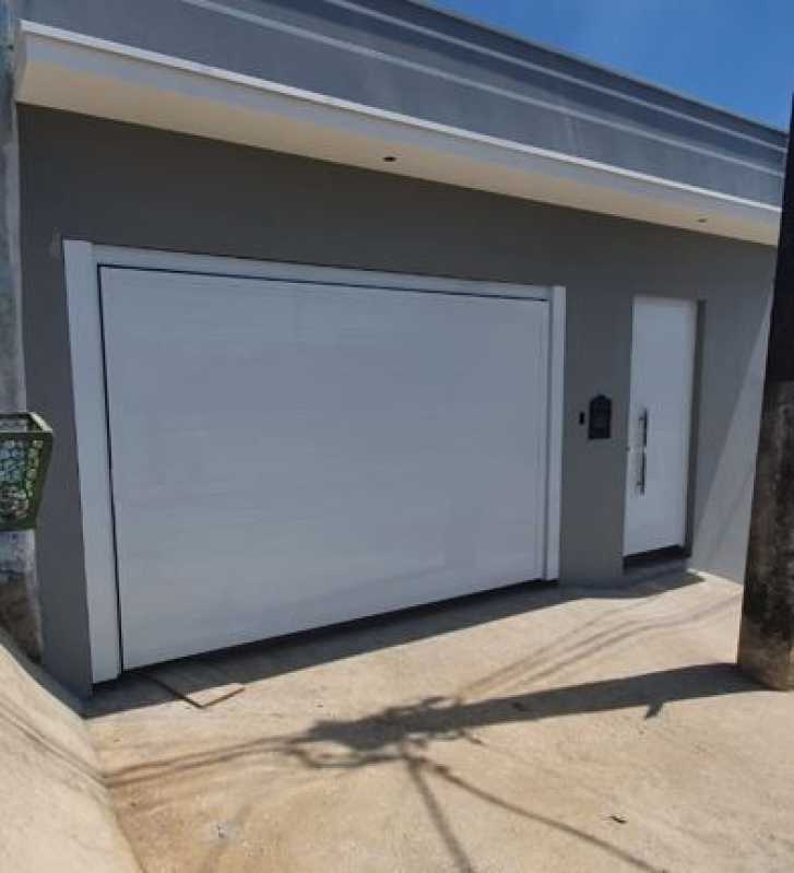 Portão Basculante com Social Morumbi - Portão Basculante de Garagem