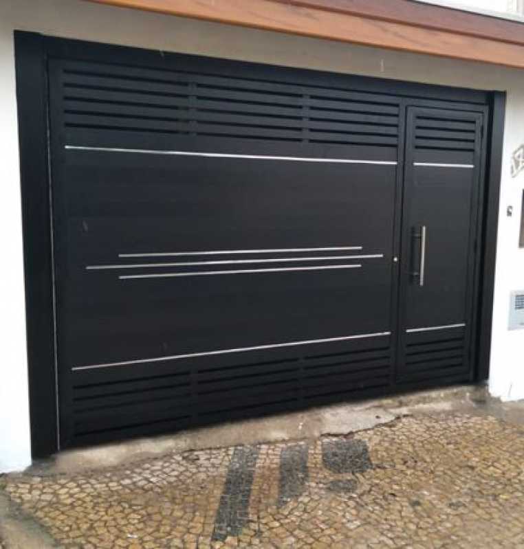 Portão Basculante com Vidro Moema Pássaros - Portão Basculante de Garagem