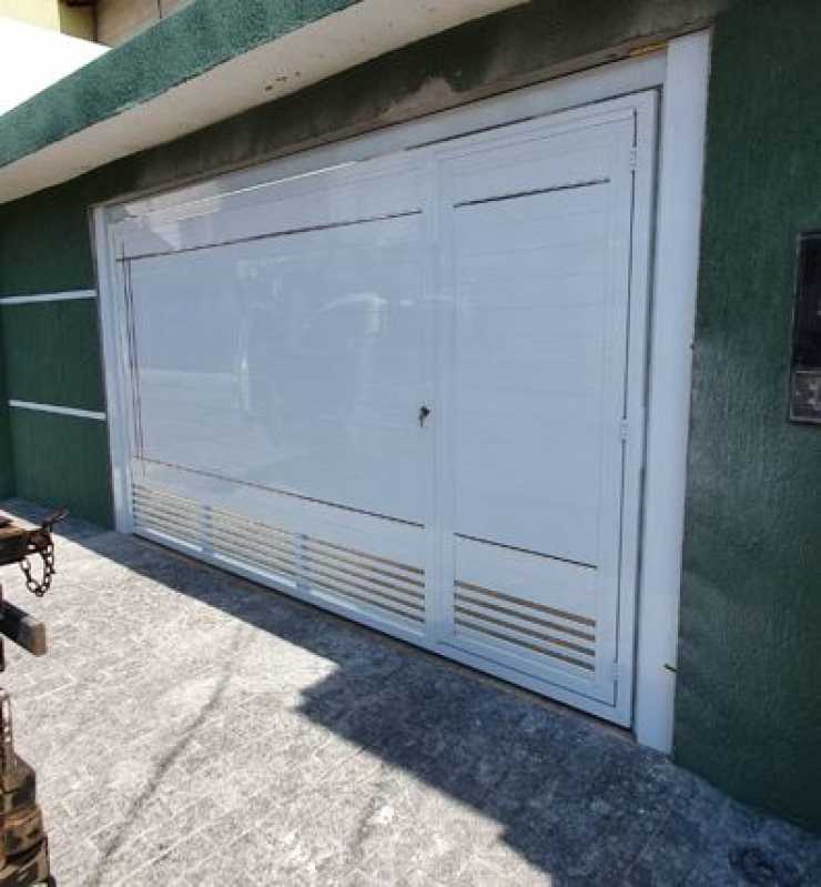 Portão Basculante de Garagem Preço Casa Branca - Portão Basculante de Garagem