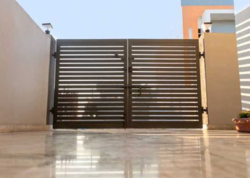 Portão Eletrônico Pivotante Orçamento Monte Alto - Portão de Garagem Pivotante