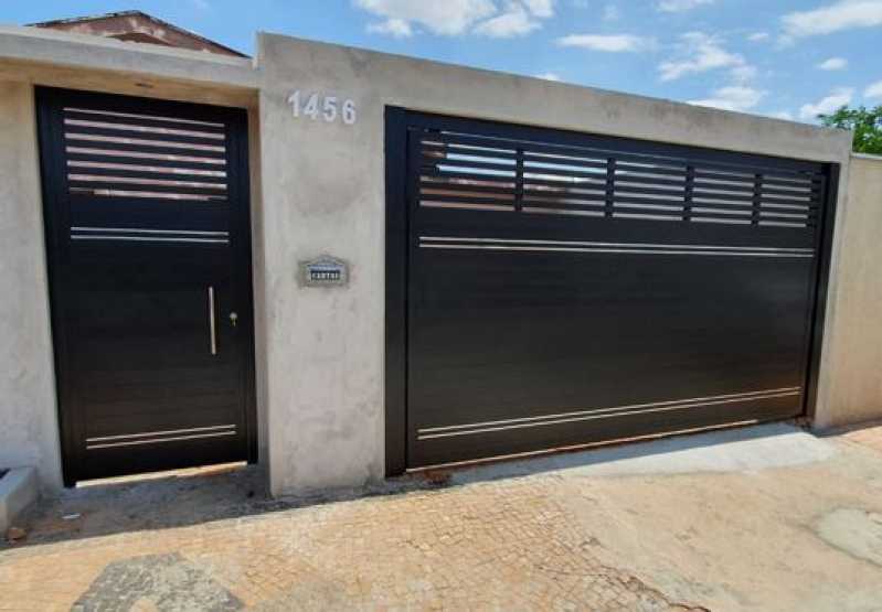 Portões Basculante de Alumínio Mogi Mirim - Portão Basculante de Garagem