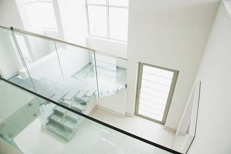 Preço de Corrimão de Inox com Vidro Lins - Corrimão de Vidro para Escada Interna