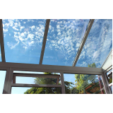 cobertura de vidro para quintal Mauá
