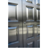 portas pivotante alumínio Mairinque