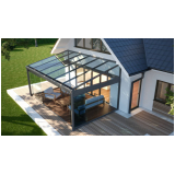 preço de cobertura de vidro residencial Sé