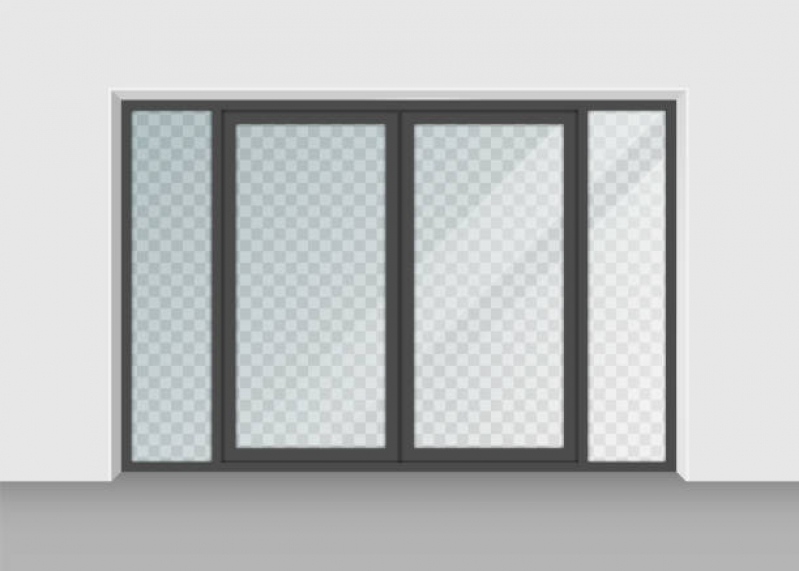 Valor de Porta de Alumínio com Vidro de Correr Moema Pássaros - Porta Alumínio Branco com Vidro